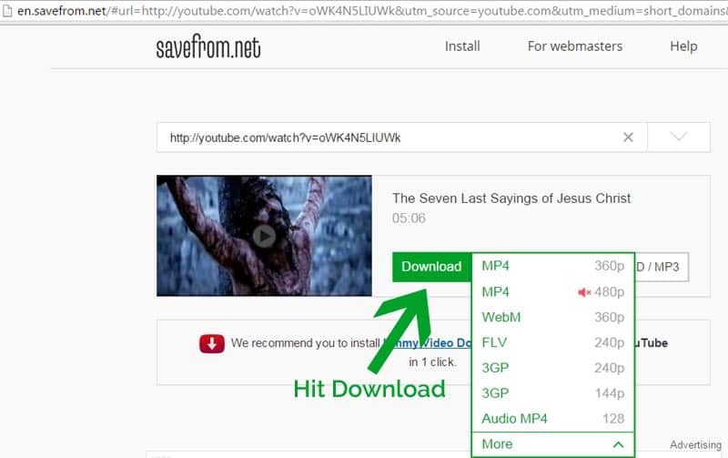 Hurayyy Download option available