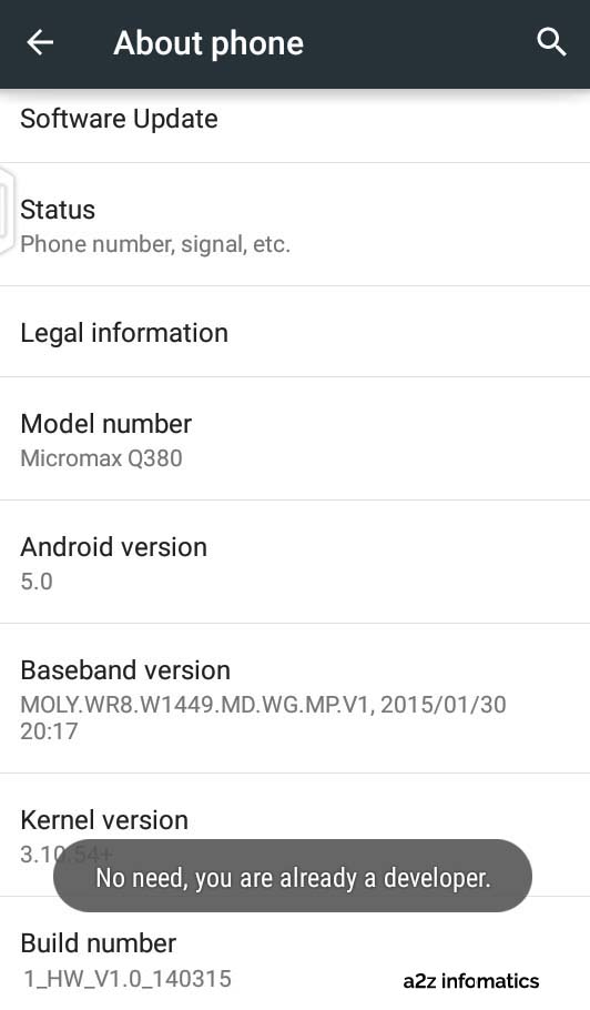 About Android Phone