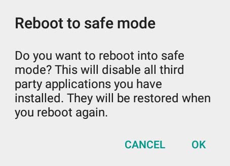 Android Safe Mode