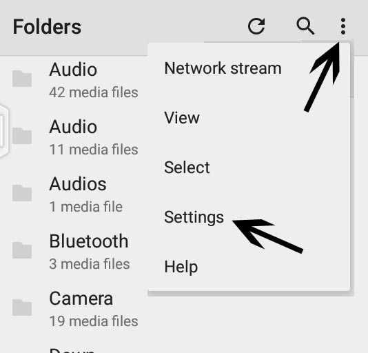 Enable Audio in MX Player