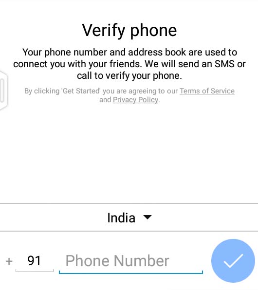 imo account creation