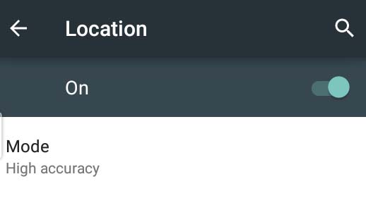 location service in android