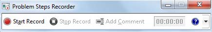 problem steps recorder