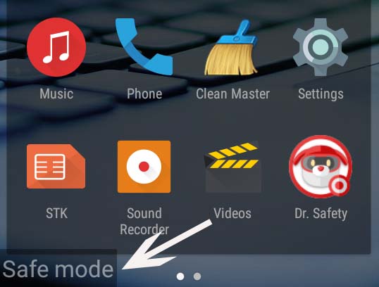 Safe Mode in Android