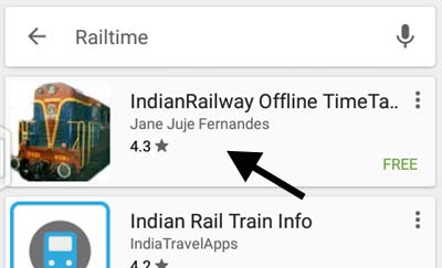 railtime free android app