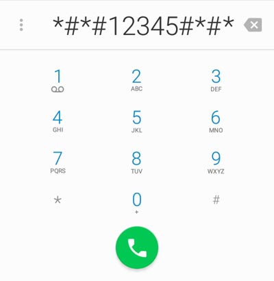 open applock using phone dialer