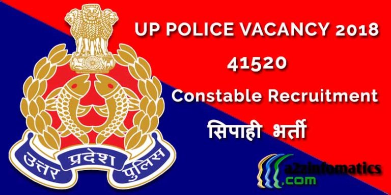 UP Police Vacancy Constable Sipahi Bharti Apply Online