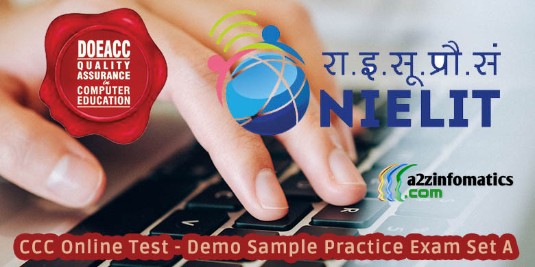 CCC Online Test Result Demo Sample Practice Exam SetA