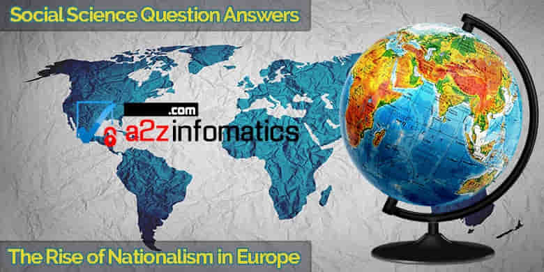 The Rise Of Nationalism In Europe | Social Science Question Paper